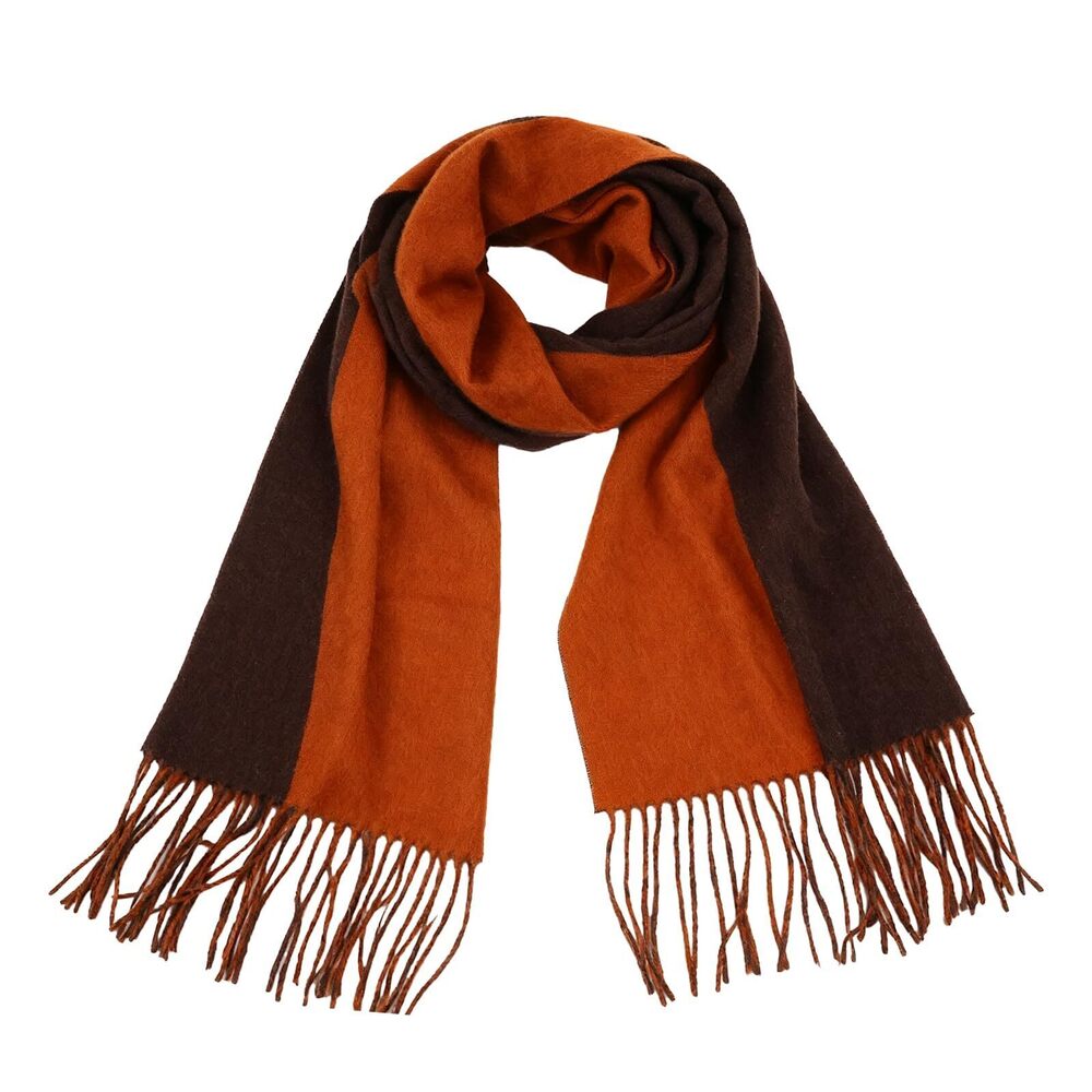 8264 Wool Scarf Double-Sided Winter Scarves Solid Cold Whether Wrap